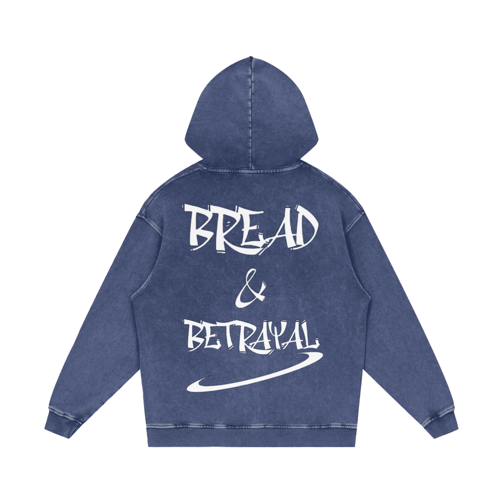 BREAD & BETRAYAL HOODIE SNOW WASHED HOODIE ™ - Priorisky