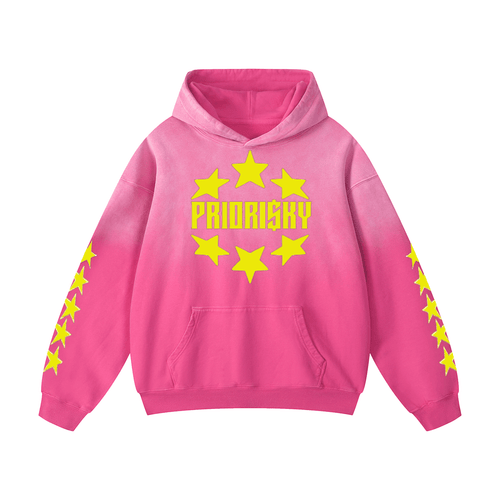 PRIORI$KY "Take the Risk" Sunfade Hoodie - Priorisky