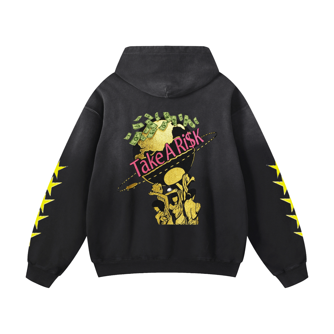 PRIORI$KY "Take the Risk" Sunfade Hoodie - Priorisky