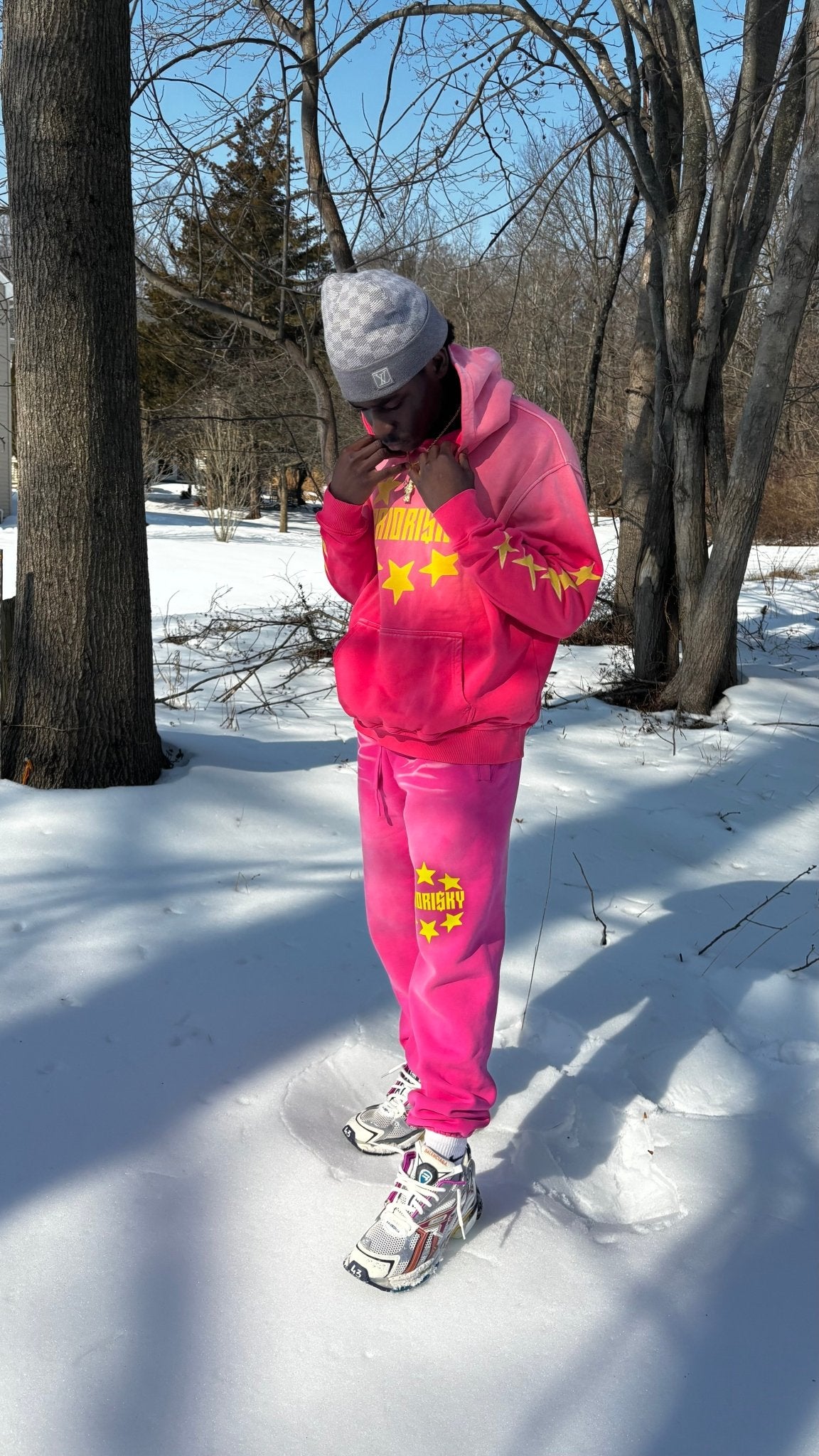 PRIORI$KY "Take the Risk" Sunfade Sweatpants - Priorisky
